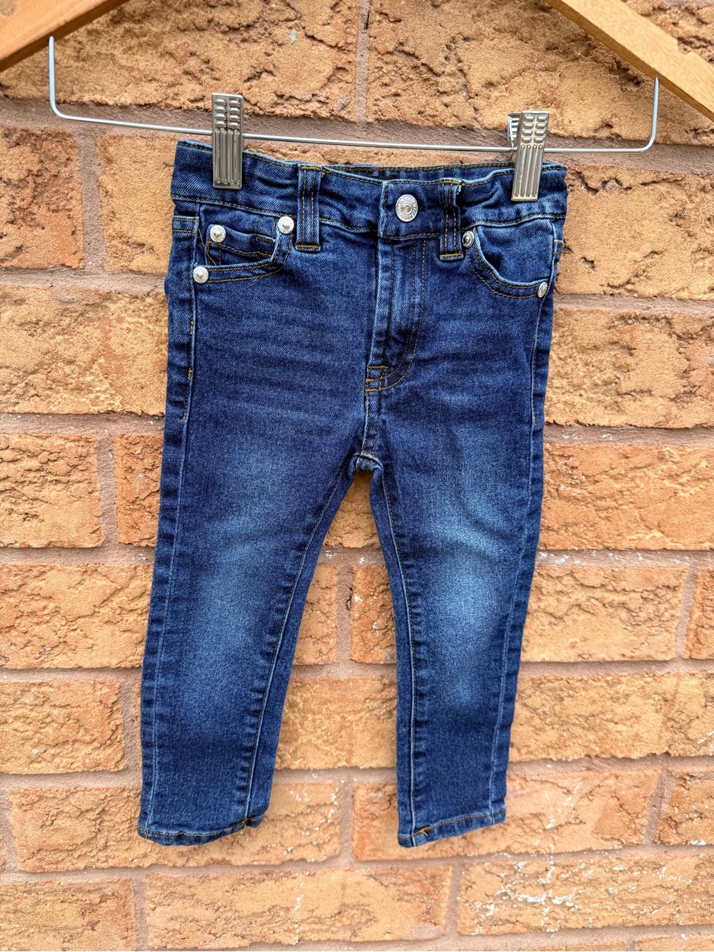 7 For All Mankind Dark Denim Skinny Jeans